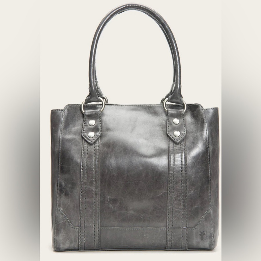 🔥SALE! Frye Melissa BLACK Leather Tote Bag
